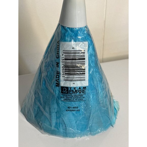 VTG Empire Feather Duster 12.5" Retro Blue Cleaning Tool Original Packaging - Picture 3 of 4